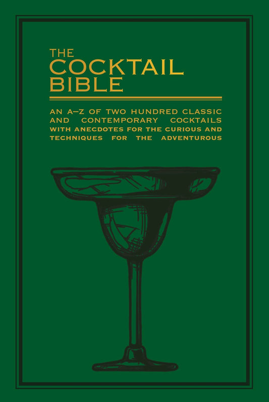 The Cocktail Bible cover close-up with subtitle An A-Z of two hundred classic and contemporary cocktails
