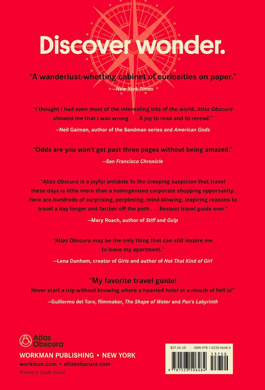ATLAS OBSCURA Hardcover