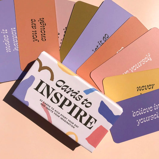 Cards to inspire deck assorted cards