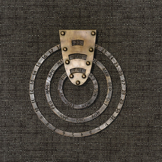 PERPETUAL CIRCULAR CALENDAR BRASS