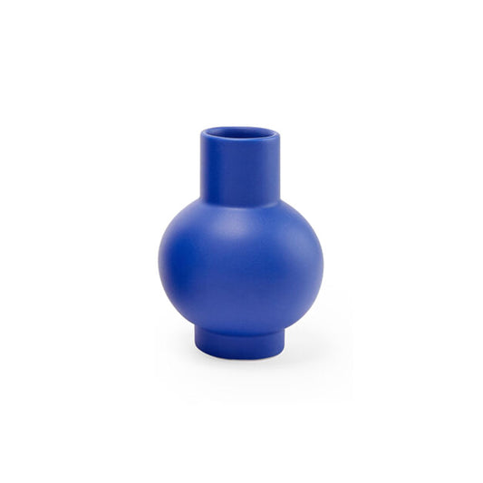 Horizon blue modern vase