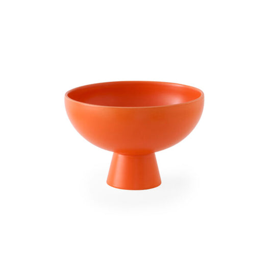 Vibrant orange modern bowl