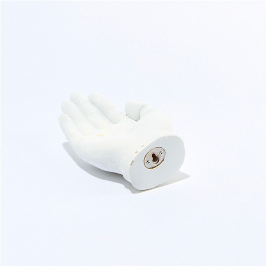 HAND OUT WALL MOUNT WHITE