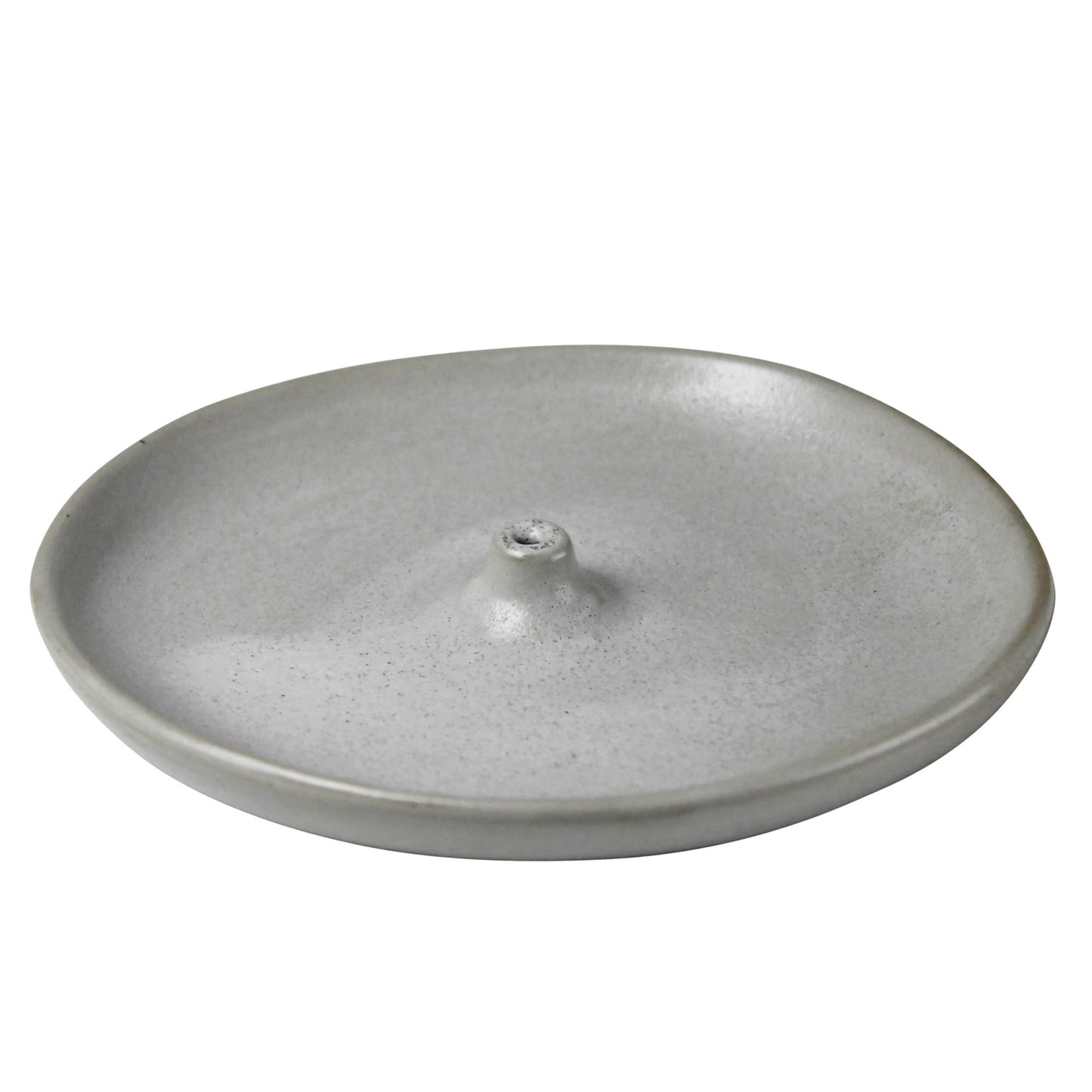 Round ceramic incense holder