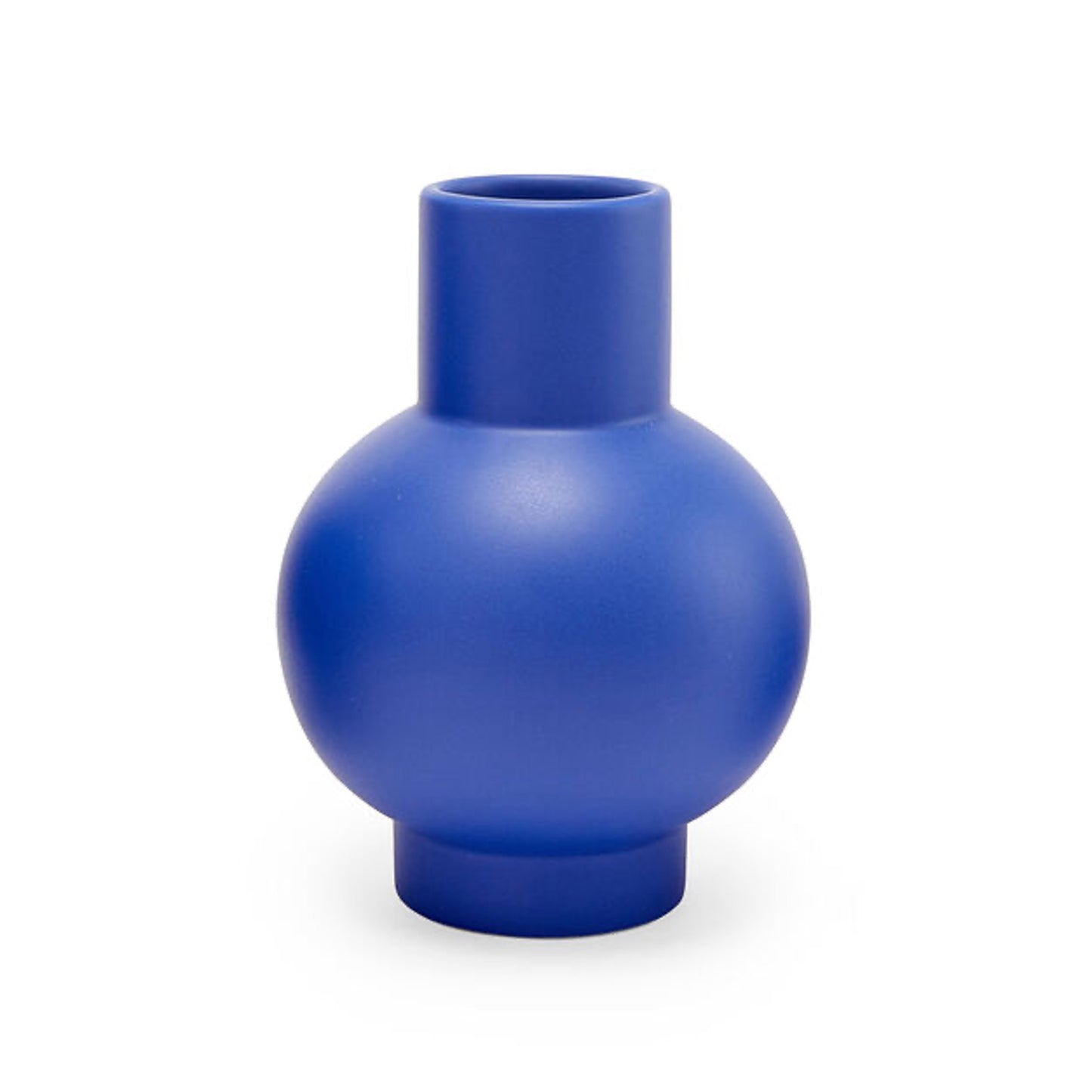 Horizon blue modern vase