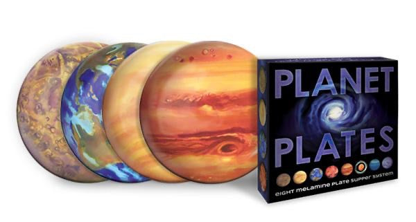 Collection of planet plates