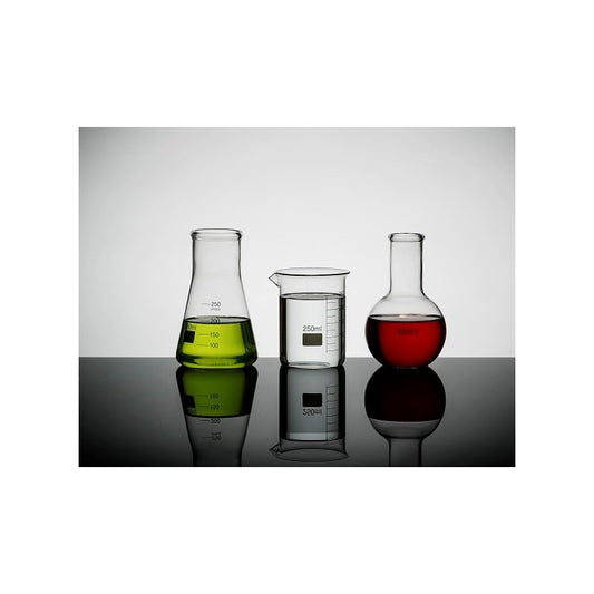 SCIENCE FLASKS, S/3