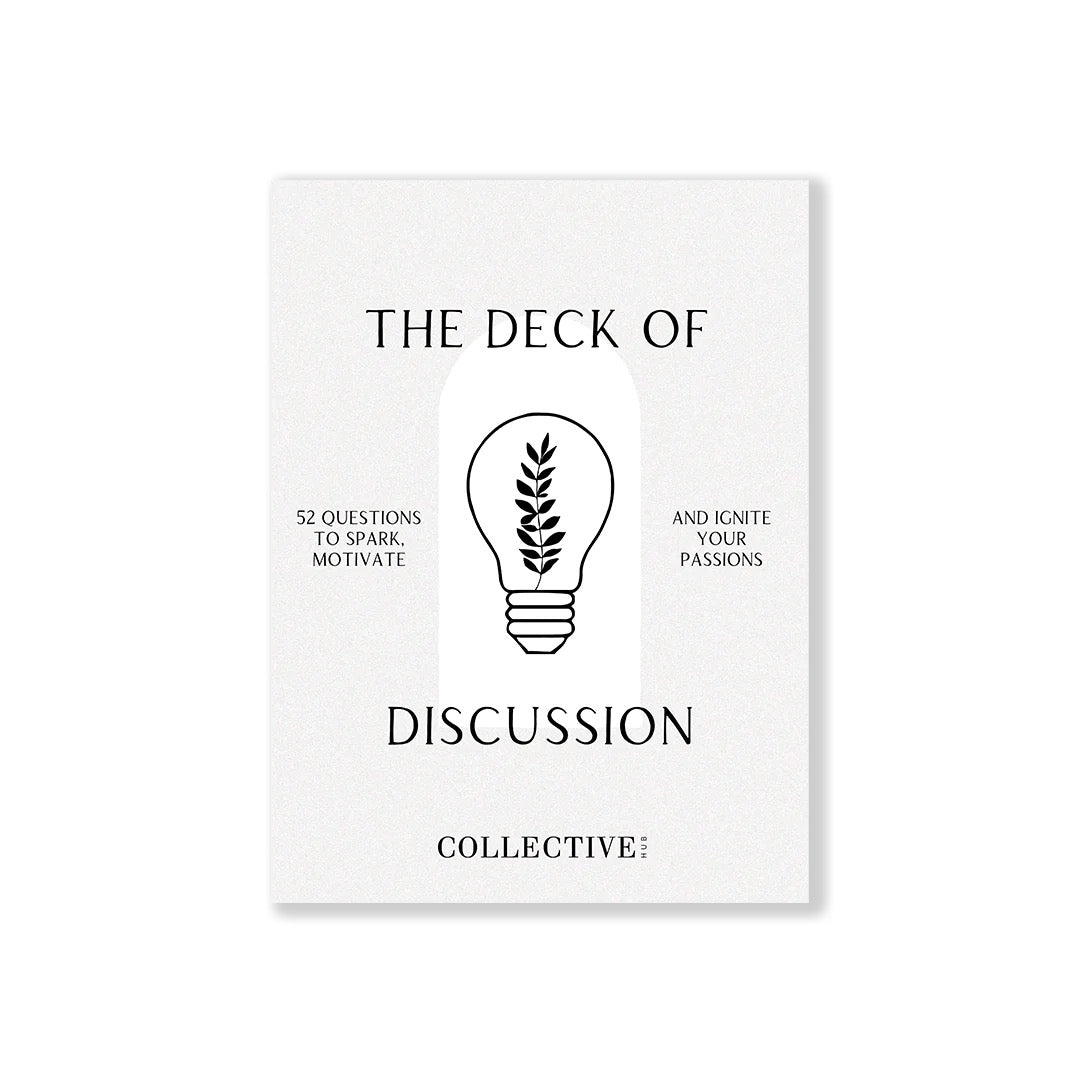 The deck of discussion card deck